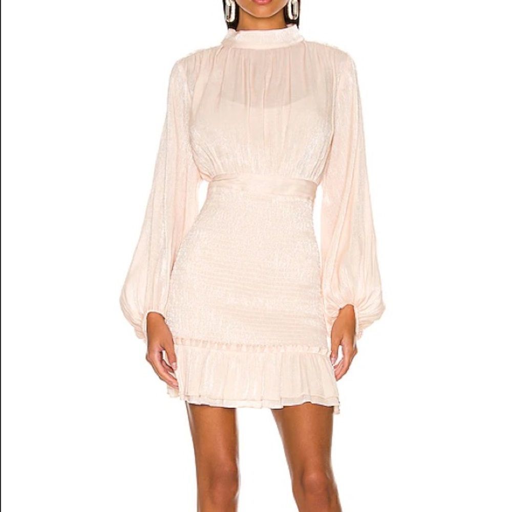 Rianne Mini Dress in Peach
Line & Dot